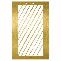 Stencil de Inox ou Latão para Aerógrafo – Pintura Profissional de Miniaturas, Óculos, Modelismo e Artesanato Nº 28