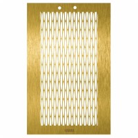 Stencil de Inox ou Latão para Aerógrafo – Pintura Profissional de Miniaturas, Óculos, Modelismo e Artesanato Nº 36