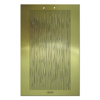 Stencil de Inox ou Latão para Aerógrafo – Pintura Profissional de Miniaturas, Óculos, Modelismo e Artesanato Nº 26