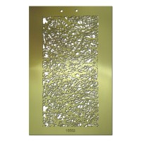 Stencil profissional em inox ou latão para pintura com aerógrafo 11