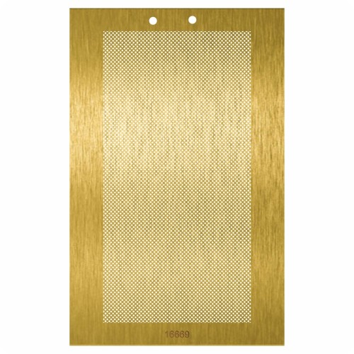 Stencil de Inox ou Latão para Aerógrafo – Pintura Profissional de Miniaturas, Óculos, Modelismo e Artesanato Nº 18