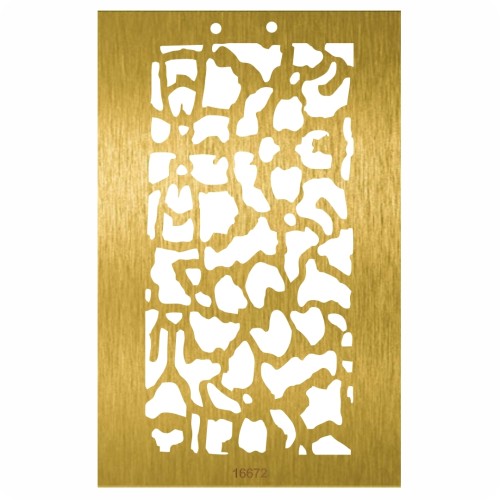 Stencil de Inox ou Latão para Aerógrafo – Pintura Profissional de Miniaturas, Óculos, Modelismo e Artesanato Nº 20