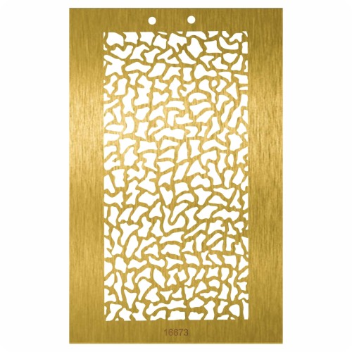 Stencil de Inox ou Latão para Aerógrafo – Pintura Profissional de Miniaturas, Óculos, Modelismo e Artesanato Nº 21