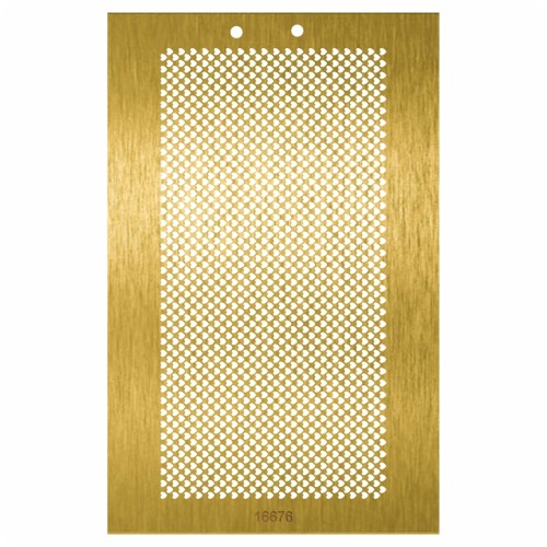 Stencil de Inox ou Latão para Aerógrafo – Pintura Profissional de Miniaturas, Óculos, Modelismo e Artesanato Nº 24