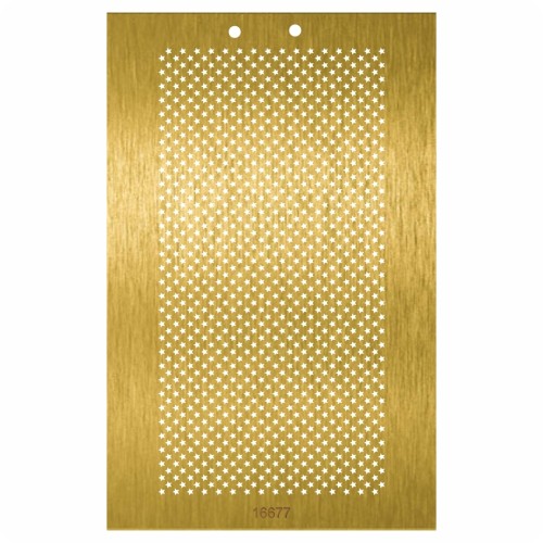 Stencil de Inox ou Latão para Aerógrafo – Pintura Profissional de Miniaturas, Óculos, Modelismo e Artesanato Nº 25