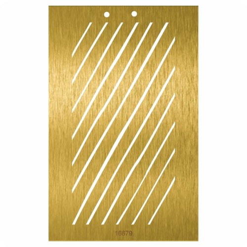 Stencil de Inox ou Latão para Aerógrafo – Pintura Profissional de Miniaturas, Óculos, Modelismo e Artesanato Nº 27