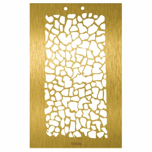 Stencil de Inox ou Latão para Aerógrafo – Pintura Profissional de Miniaturas, Óculos, Modelismo e Artesanato Nº 33