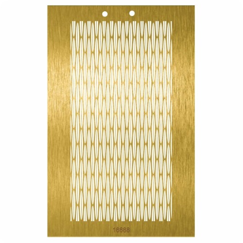 Stencil de Inox ou Latão para Aerógrafo – Pintura Profissional de Miniaturas, Óculos, Modelismo e Artesanato Nº 35