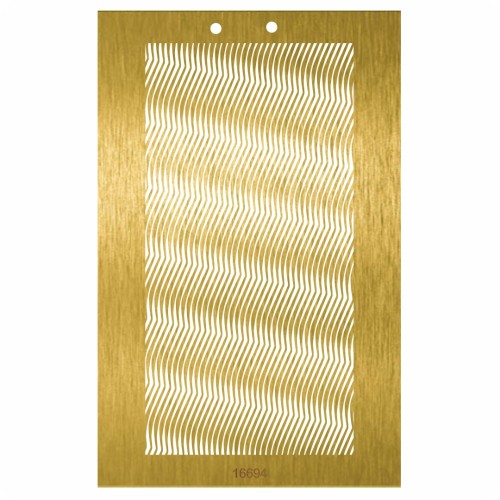 Stencil de Inox ou Latão para Aerógrafo – Pintura Profissional de Miniaturas, Óculos, Modelismo e Artesanato Nº 41