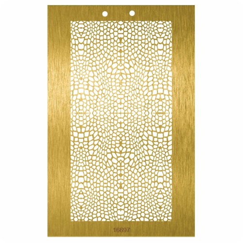 Stencil de Inox ou Latão para Aerógrafo – Pintura Profissional de Miniaturas, Óculos, Modelismo e Artesanato Nº 44