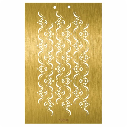 Stencil de Inox ou Latão para Aerógrafo – Pintura Profissional de Miniaturas, Óculos, Modelismo e Artesanato Nº 47