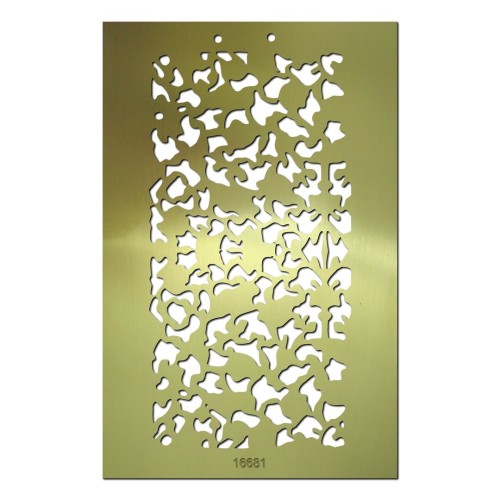 Stencil de Inox ou Latão para Aerógrafo – Pintura Profissional de Miniaturas, Óculos, Modelismo e Artesanato Nº 29